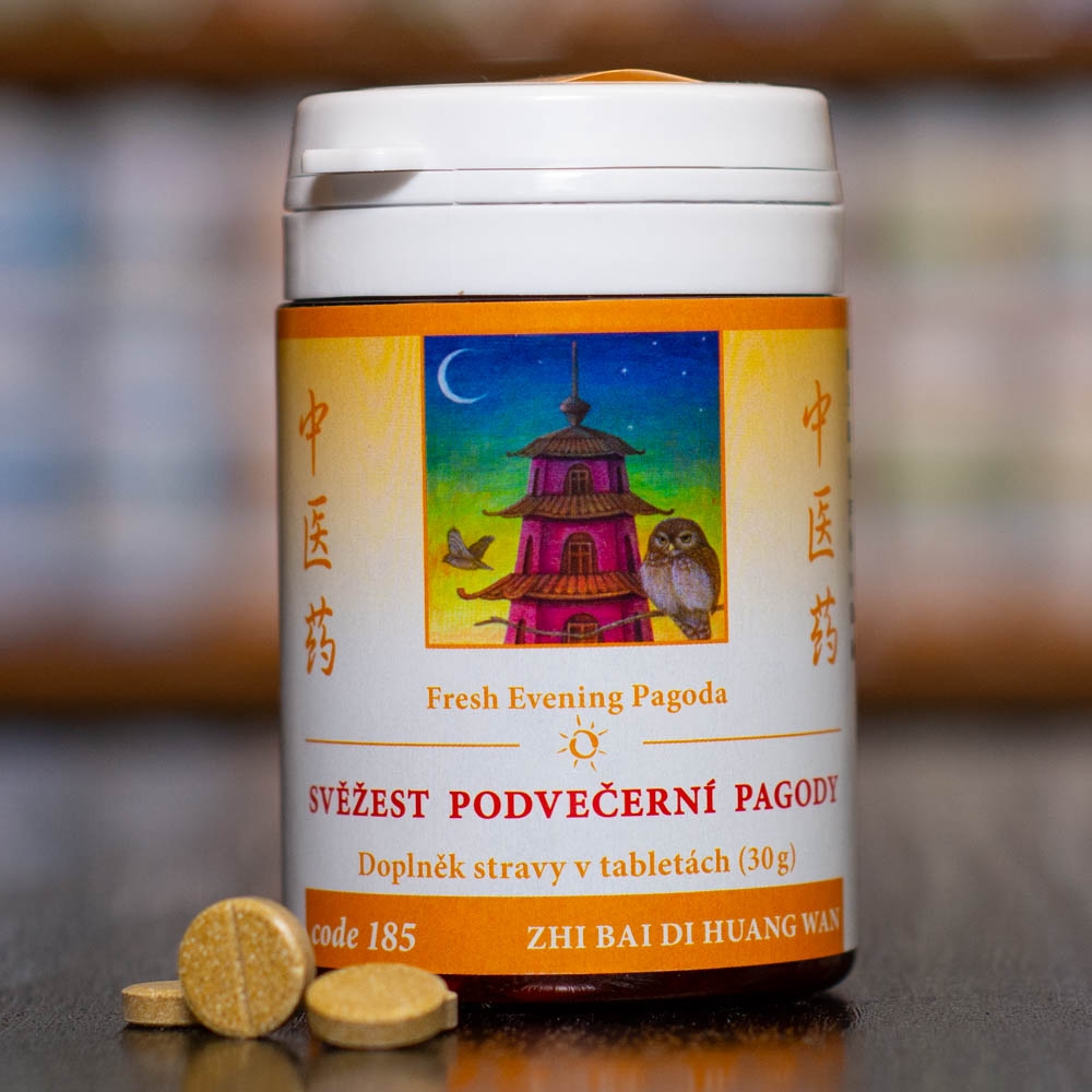 Svěžest podvečerní pagody