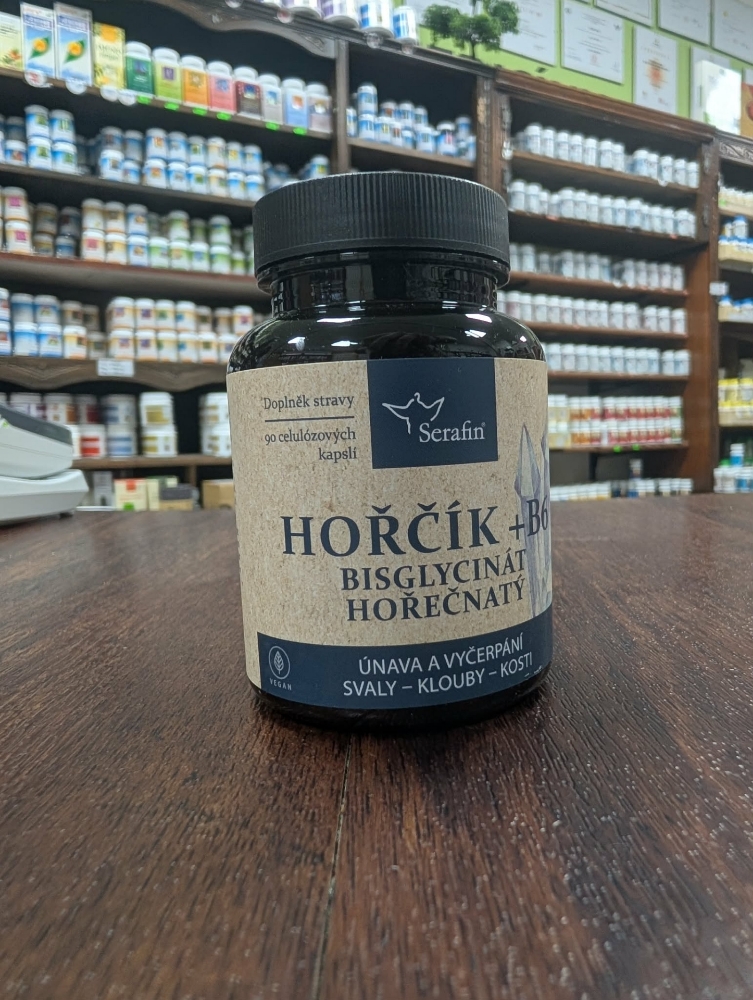 Obrázok z Hořčík + B6 (bisglycinát hořečnatý)