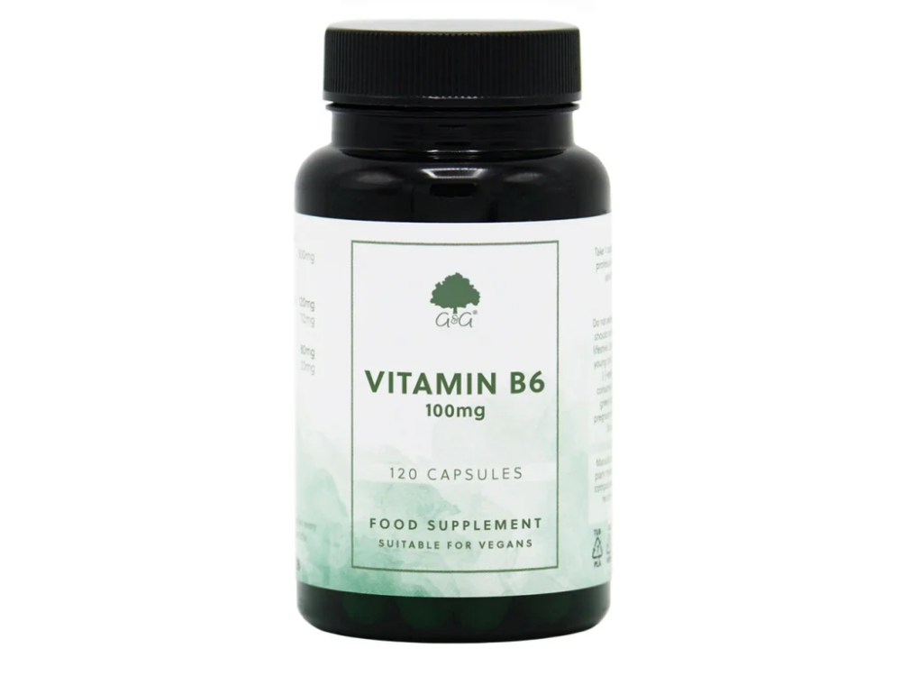 Obrázok z Vitamín B6 pyridoxin 100mg - 120 kapslí